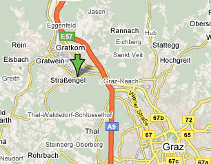 Tierarzt Entner in Judendorf-Stra&szlig;engel bei Graz, Lageplan